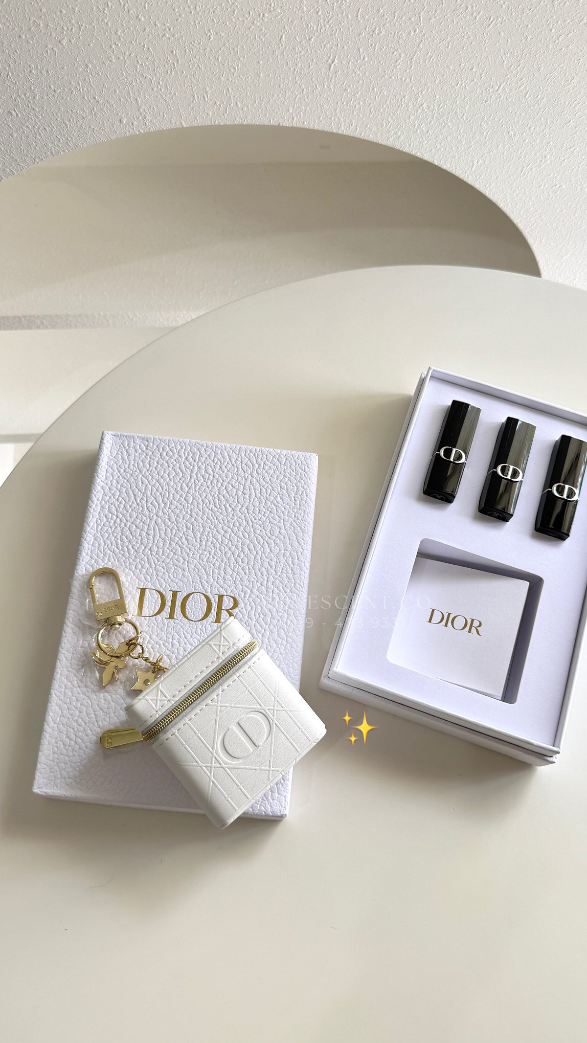 Dior New Lipstick Pouch Set