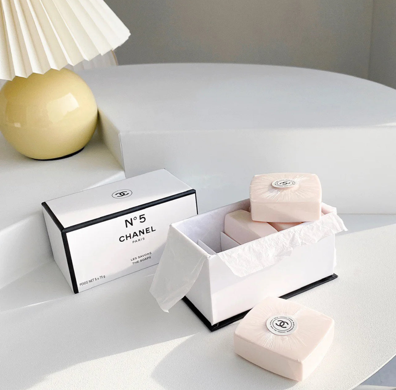 Chanel N5 Soap Set