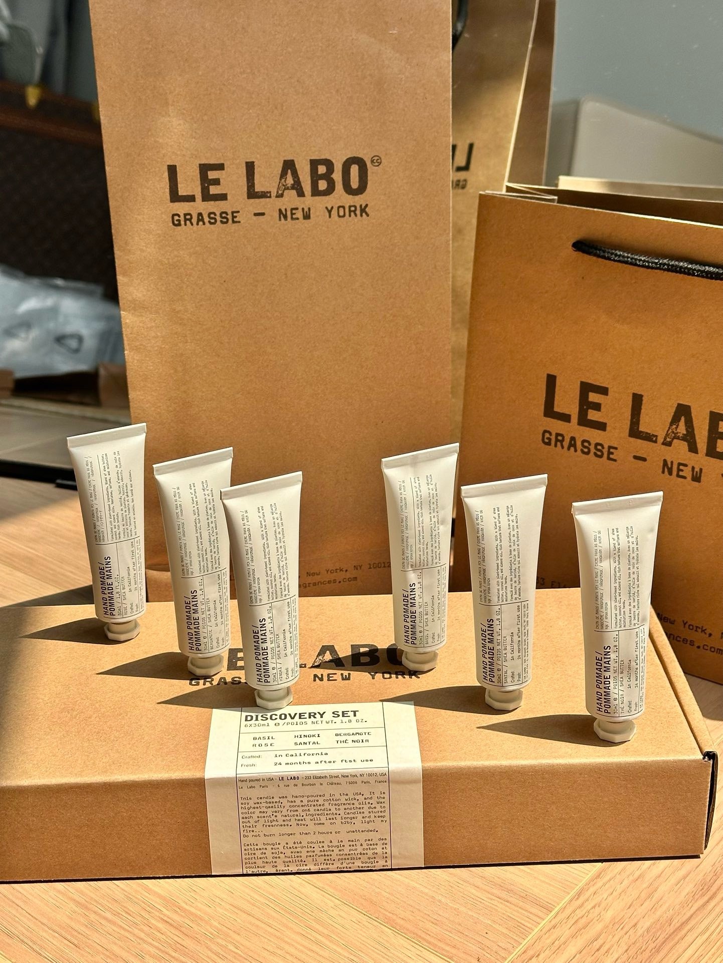 Le Labo Discovery Handcream Set