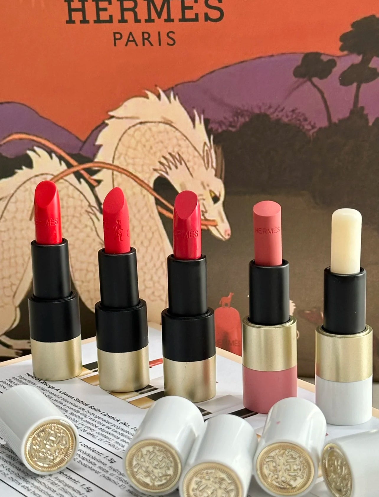 Hermes New Lipstick Set