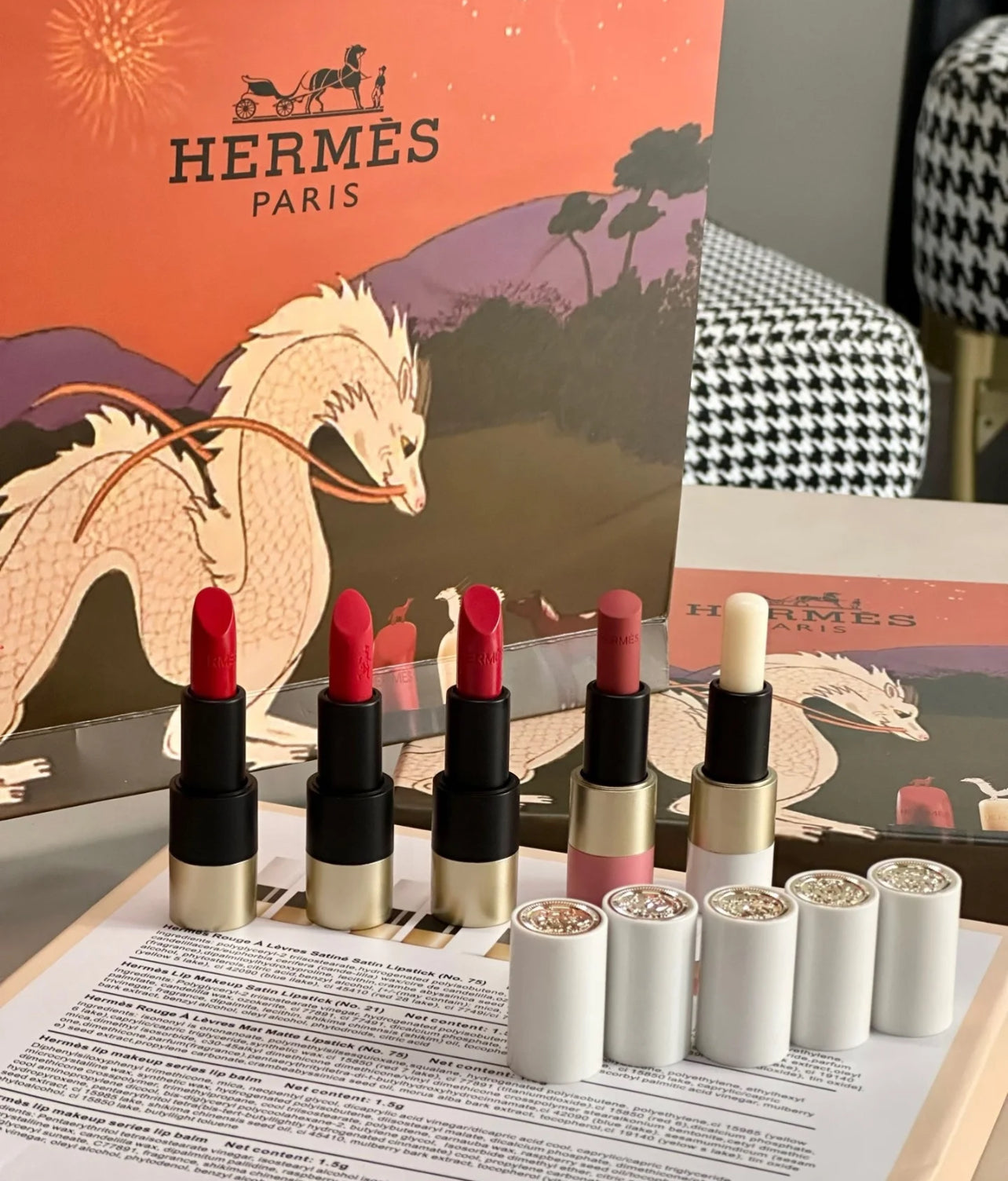 Hermes New Lipstick Set